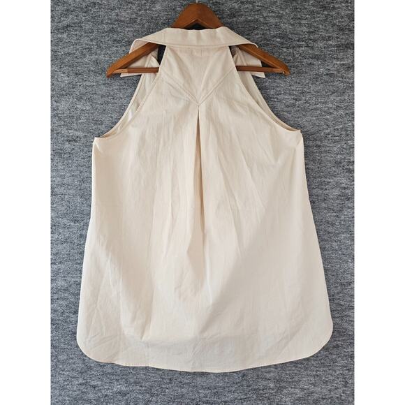 Reiss Cream Sleeveless Top - Picture 2 of 5